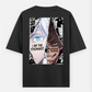 Sukuna, gojo T-shirt Oversized T-shirt (Back print) by @_tamang_vibes_