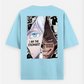 Sukuna, gojo T-shirt Oversized T-shirt (Back print) by @_tamang_vibes_
