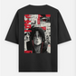 Naruto T-shirt , Itachi T-shirt , Anime T-shirt Oversized T-shirt (Back print) by @_tamang_vibes_