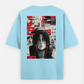 Naruto T-shirt , Itachi T-shirt , Anime T-shirt Oversized T-shirt (Back print) by @_tamang_vibes_