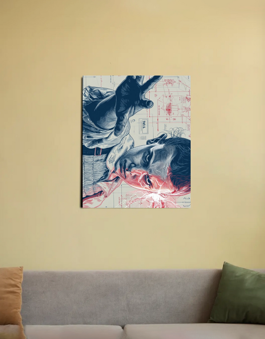 Stranger things poster , vecna , eleven poster 16"x20" Canvas Poster by @_tamang_vibes_