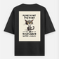 Trending T-shirt , graphic T-shirt, Baddie T-shirt Oversized T-shirt (Back print) by @_tamang_vibes_