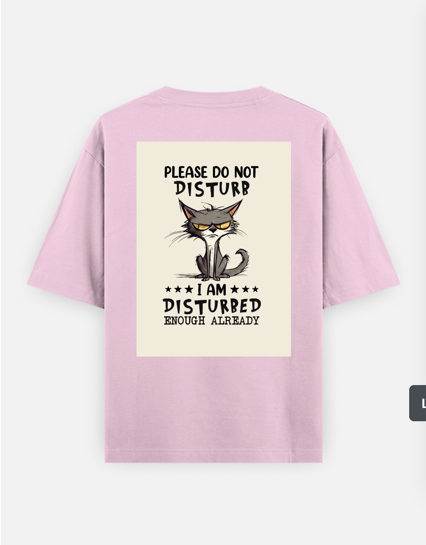 Trending T-shirt , graphic T-shirt, Baddie T-shirt Oversized T-shirt (Back print) by @_tamang_vibes_