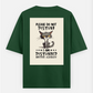 Trending T-shirt , graphic T-shirt, Baddie T-shirt Oversized T-shirt (Back print) by @_tamang_vibes_