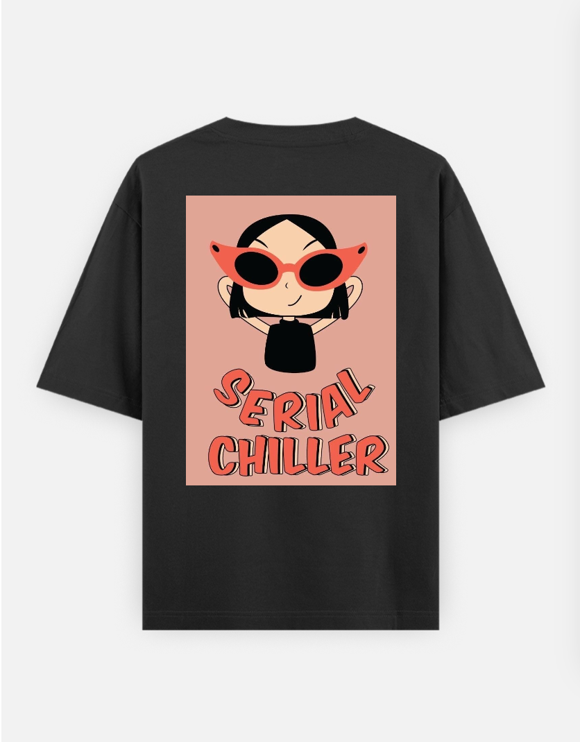 Trending T-shirt , graphic T-shirt , Viral T-shirt , For baddies Oversized T-shirt (Back print) by @_tamang_vibes_