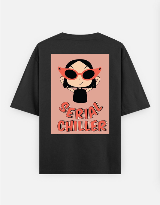 Trending T-shirt , graphic T-shirt , Viral T-shirt , For baddies Oversized T-shirt (Back print) by @_tamang_vibes_