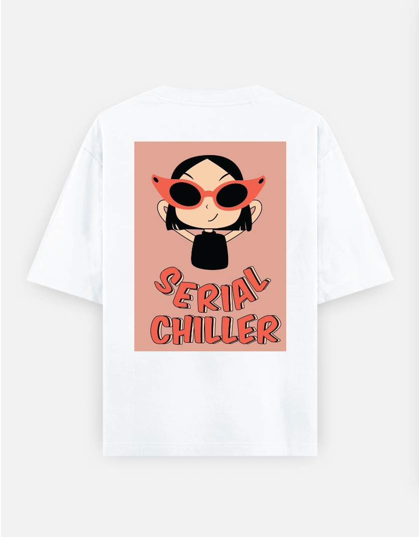 Trending T-shirt , graphic T-shirt , Viral T-shirt , For baddies Oversized T-shirt (Back print) by @_tamang_vibes_