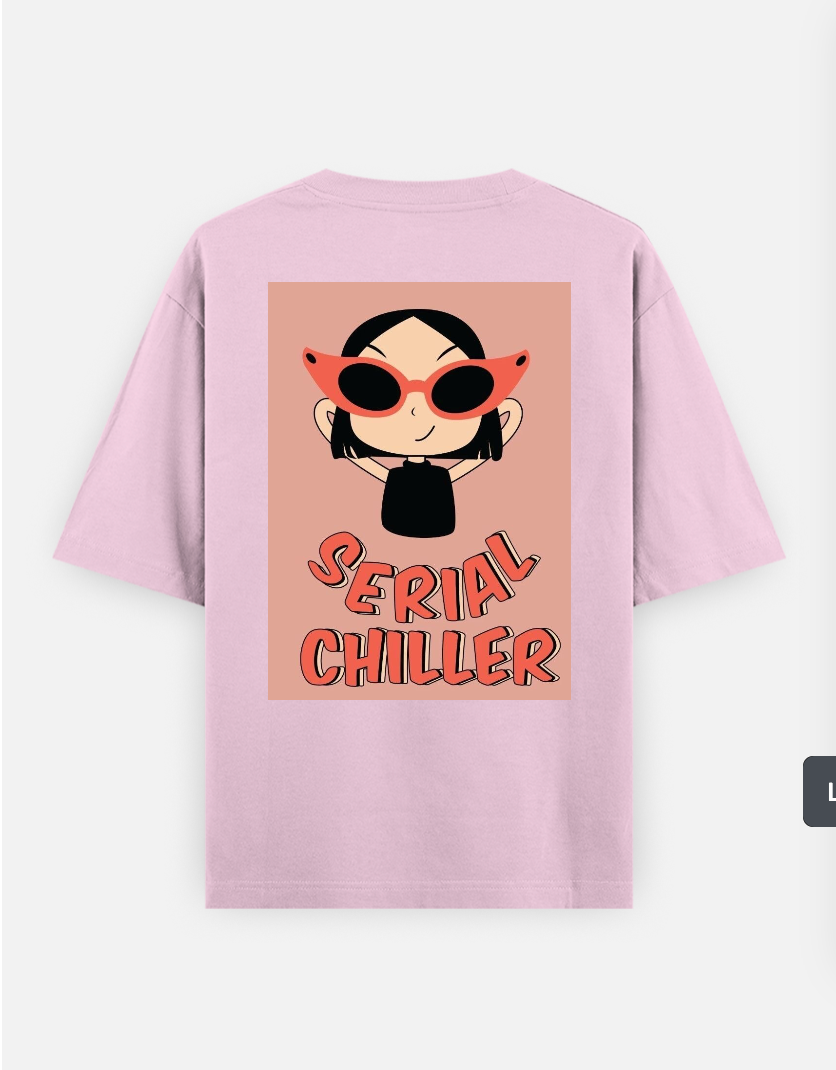 Trending T-shirt , graphic T-shirt , Viral T-shirt , For baddies Oversized T-shirt (Back print) by @_tamang_vibes_