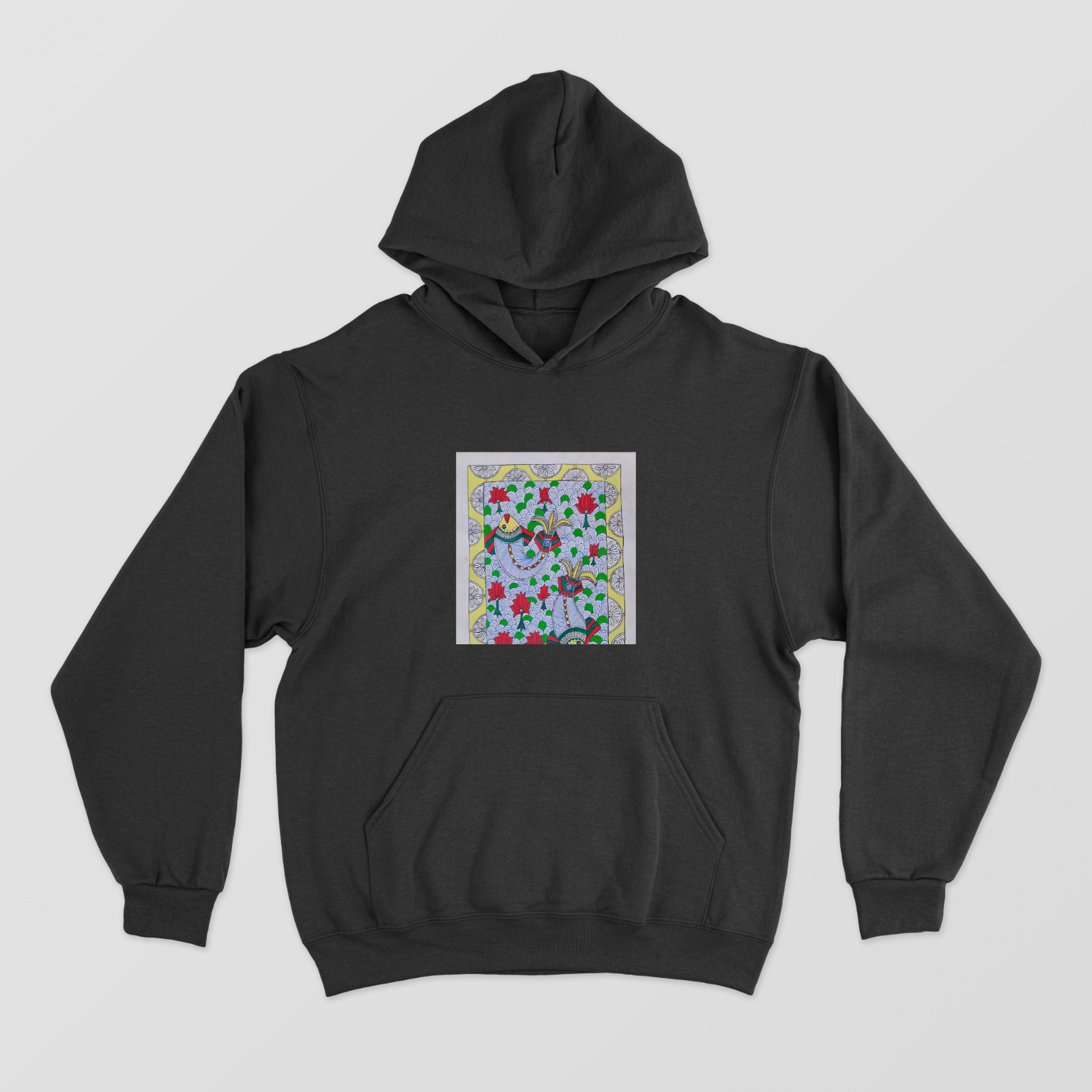 Floating fishes Unisex Hoodie by Antara Verma
