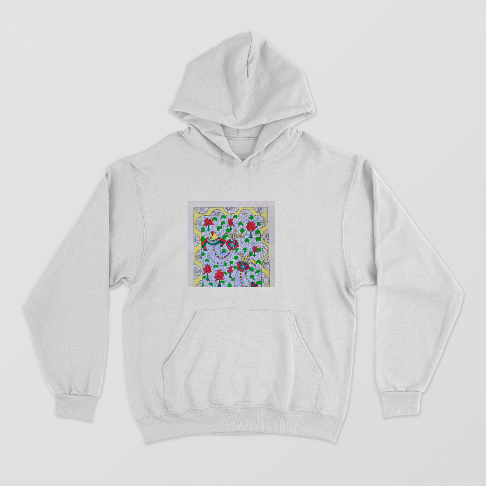 Floating fishes Unisex Hoodie by Antara Verma
