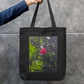Flower bag Zipper Tote Bag by @hvparmar_10