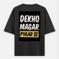 Graphic minimal T-shirt Oversized T-shirt (Back print) by @_tamang_vibes_