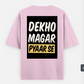 Graphic minimal T-shirt Oversized T-shirt (Back print) by @_tamang_vibes_