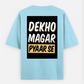 Graphic minimal T-shirt Oversized T-shirt (Back print) by @_tamang_vibes_
