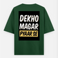 Graphic minimal T-shirt Oversized T-shirt (Back print) by @_tamang_vibes_