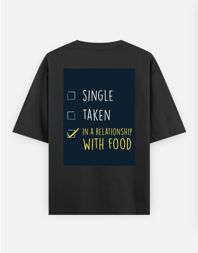 Graphic minimal T-shirt Oversized T-shirt (Back print) by @_tamang_vibes_