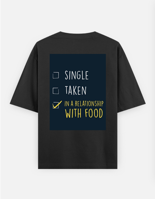 Graphic minimal T-shirt Oversized T-shirt (Back print) by @_tamang_vibes_