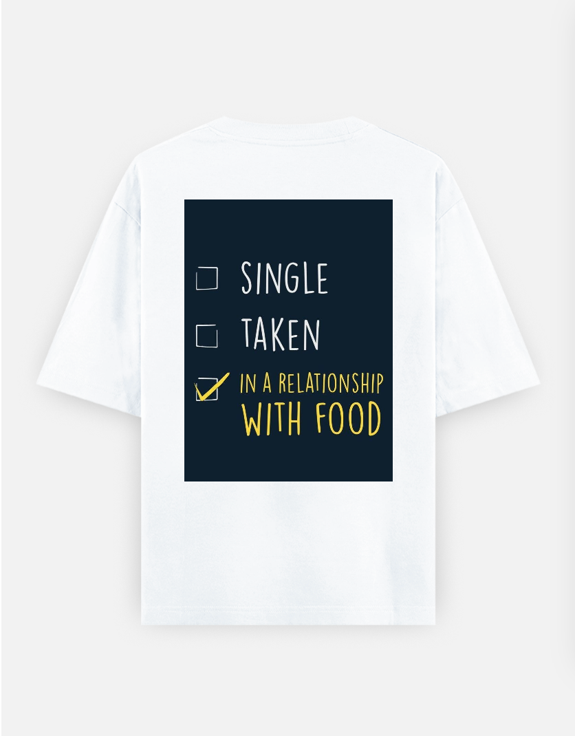 Graphic minimal T-shirt Oversized T-shirt (Back print) by @_tamang_vibes_