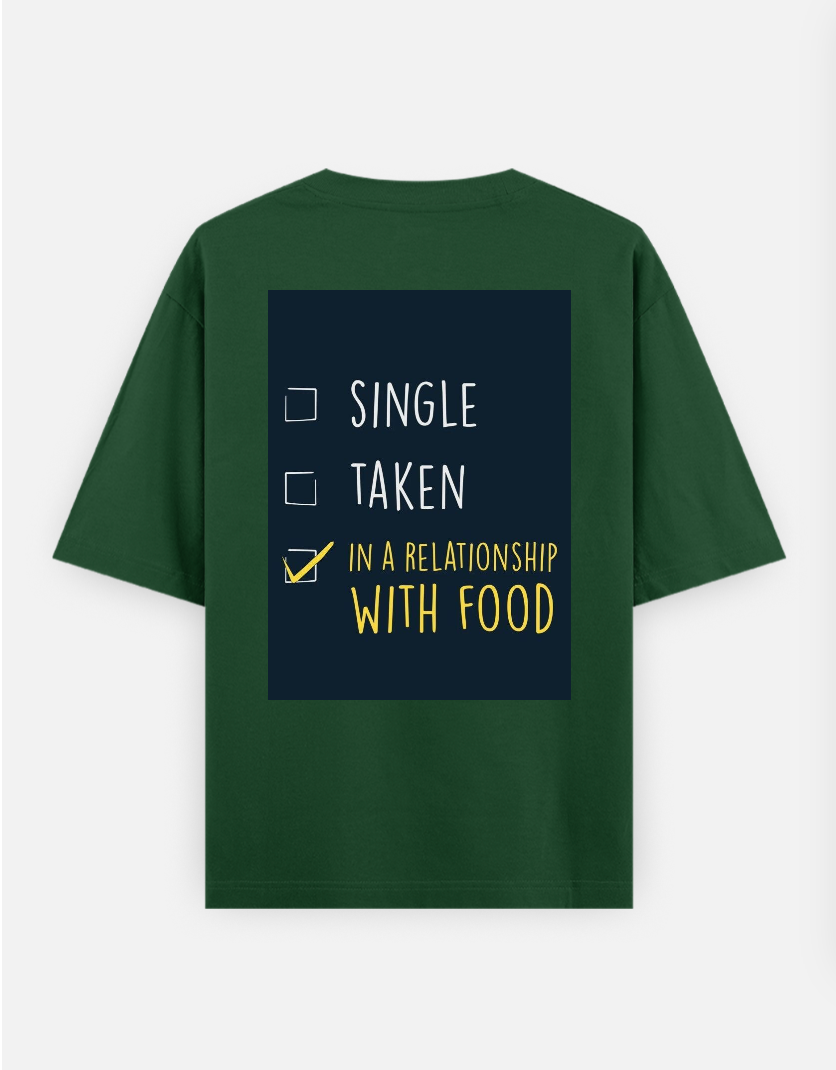 Graphic minimal T-shirt Oversized T-shirt (Back print) by @_tamang_vibes_