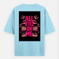 Minimal graphic tshirt Oversized T-shirt (Back print) by @_tamang_vibes_