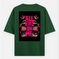 Minimal graphic tshirt Oversized T-shirt (Back print) by @_tamang_vibes_