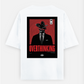 Minimal graphic T-shirt Oversized T-shirt (Back print) by @_tamang_vibes_