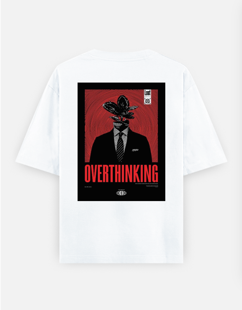 Minimal graphic T-shirt Oversized T-shirt (Back print) by @_tamang_vibes_