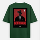 Minimal graphic T-shirt Oversized T-shirt (Back print) by @_tamang_vibes_