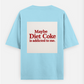 Diet Coke graphic T-shirt Oversized T-shirt (Back print) by @_tamang_vibes_