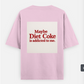 Diet Coke graphic T-shirt Oversized T-shirt (Back print) by @_tamang_vibes_