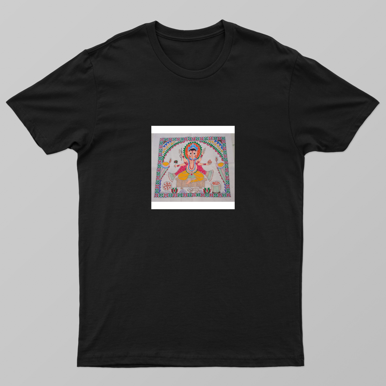 Spiritual Siddhivinayak Unisex T-shirt by Antara Verma