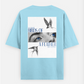 Minimal aesthetic T-shirt Oversized T-shirt (Back print) by @_tamang_vibes_