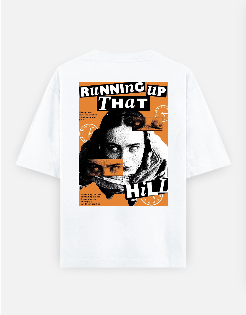Stranger things T-shirt Oversized T-shirt (Back print) by @_tamang_vibes_
