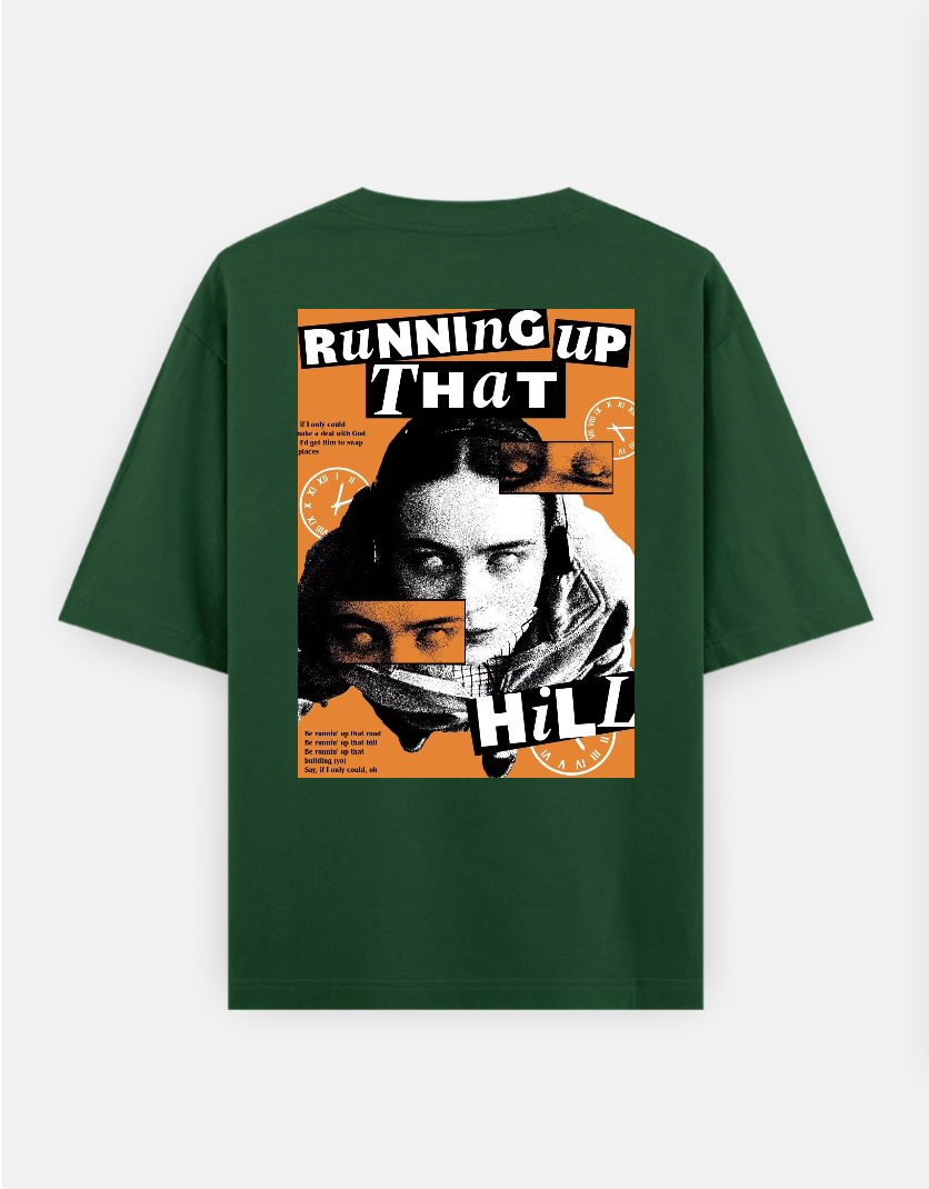 Stranger things T-shirt Oversized T-shirt (Back print) by @_tamang_vibes_