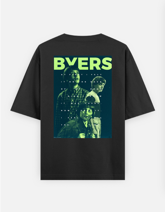 Stranger things T-shirt Oversized T-shirt (Back print) by @_tamang_vibes_