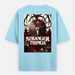 Stranger things T-shirt Oversized T-shirt (Back print) by @_tamang_vibes_