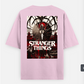 Stranger things T-shirt Oversized T-shirt (Back print) by @_tamang_vibes_