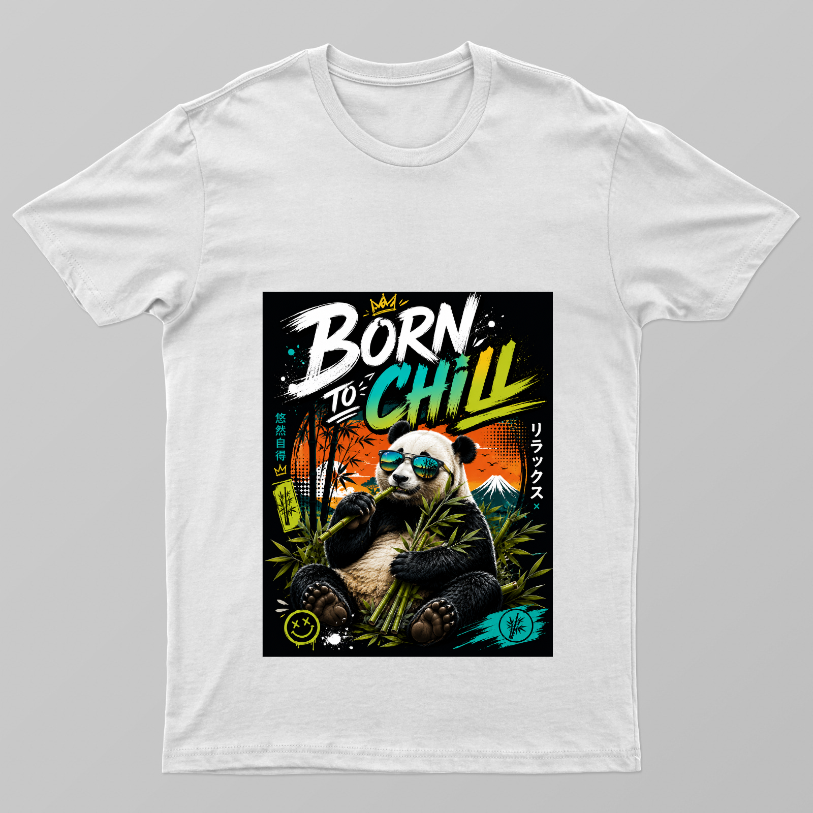 Born to chill Unisex T-shirt by @someone_draws69