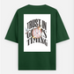 Time is precious T-shirt Oversized T-shirt (Back print) by @_tamang_vibes_
