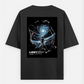 Space T-shirt Oversized T-shirt (Back print) by @_tamang_vibes_
