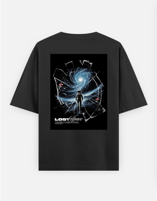 Space T-shirt Oversized T-shirt (Back print) by @_tamang_vibes_