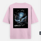 Space T-shirt Oversized T-shirt (Back print) by @_tamang_vibes_