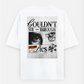 Breakup oversize T-shirt Oversized T-shirt (Back print) by @_tamang_vibes_
