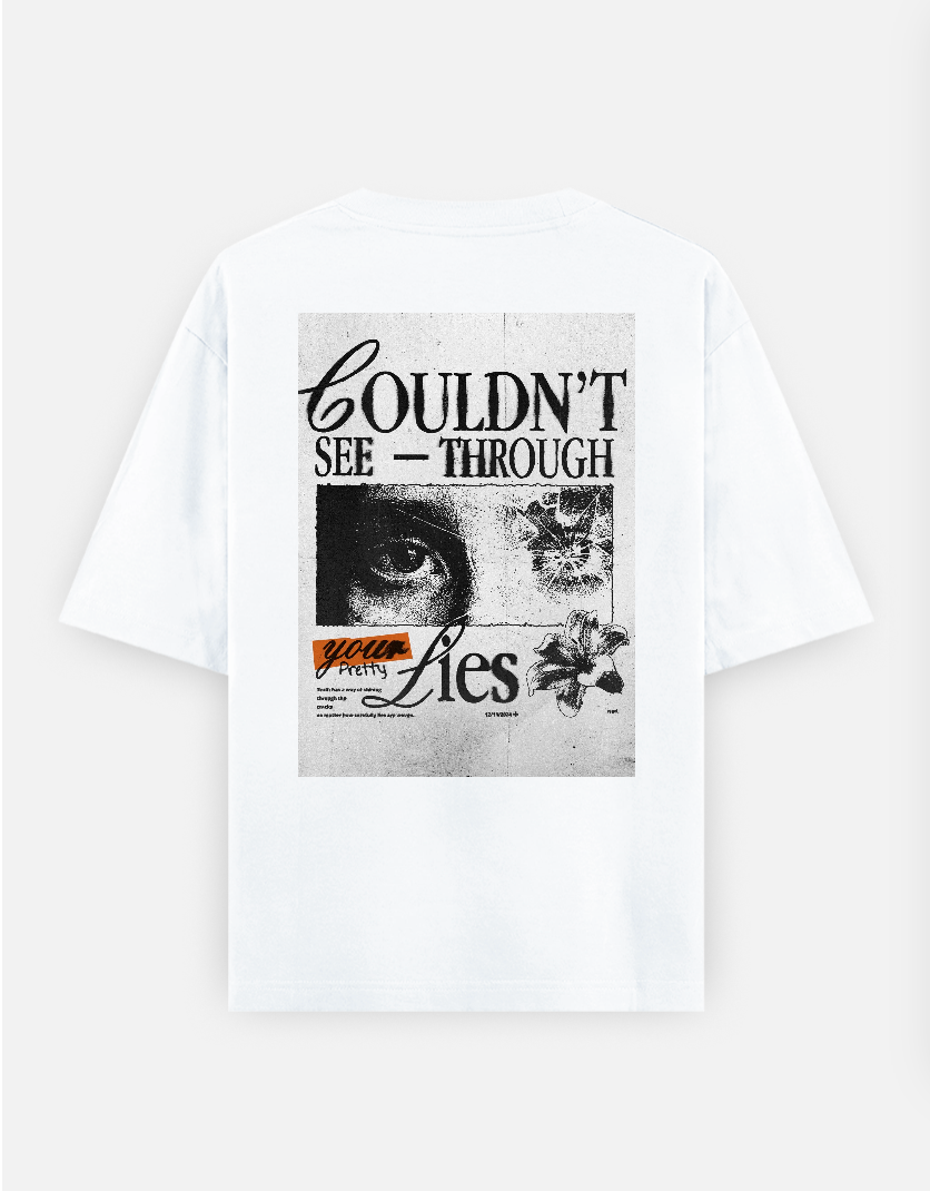 Breakup oversize T-shirt Oversized T-shirt (Back print) by @_tamang_vibes_