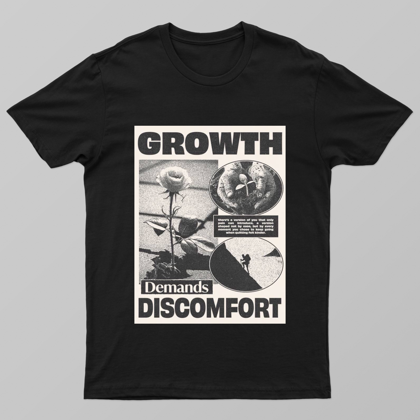 Growth T-shirt Unisex T-shirt by @_tamang_vibes_