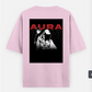 Aura minimal oversize T-shirt Oversized T-shirt (Back print) by @_tamang_vibes_