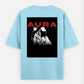 Aura minimal oversize T-shirt Oversized T-shirt (Back print) by @_tamang_vibes_