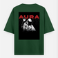 Aura minimal oversize T-shirt Oversized T-shirt (Back print) by @_tamang_vibes_
