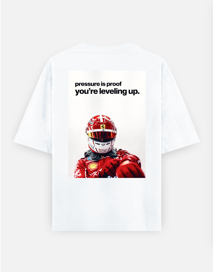 Pressure privilege T-shirt Oversized T-shirt (Back print) by @_tamang_vibes_