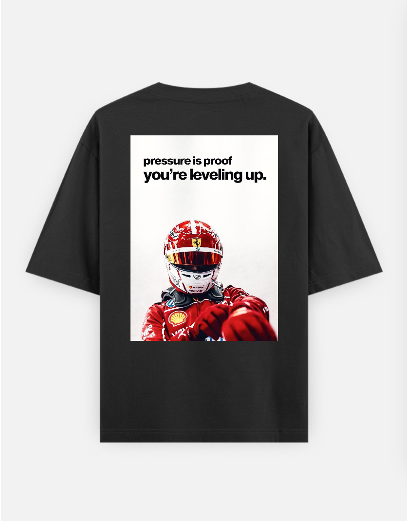 Pressure privilege T-shirt Oversized T-shirt (Back print) by @_tamang_vibes_